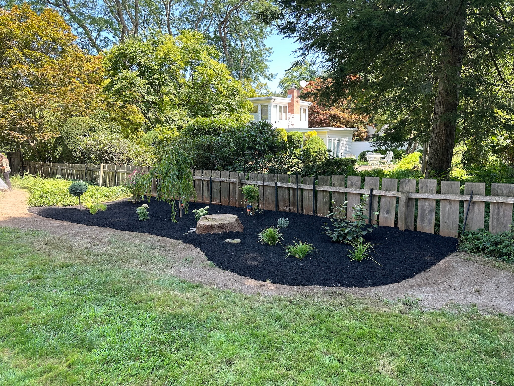 2023 garden upgrade after photo 1